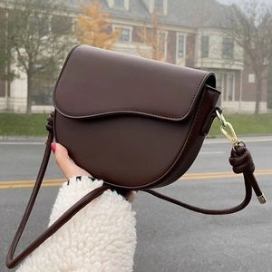 Brown Saddle Bag